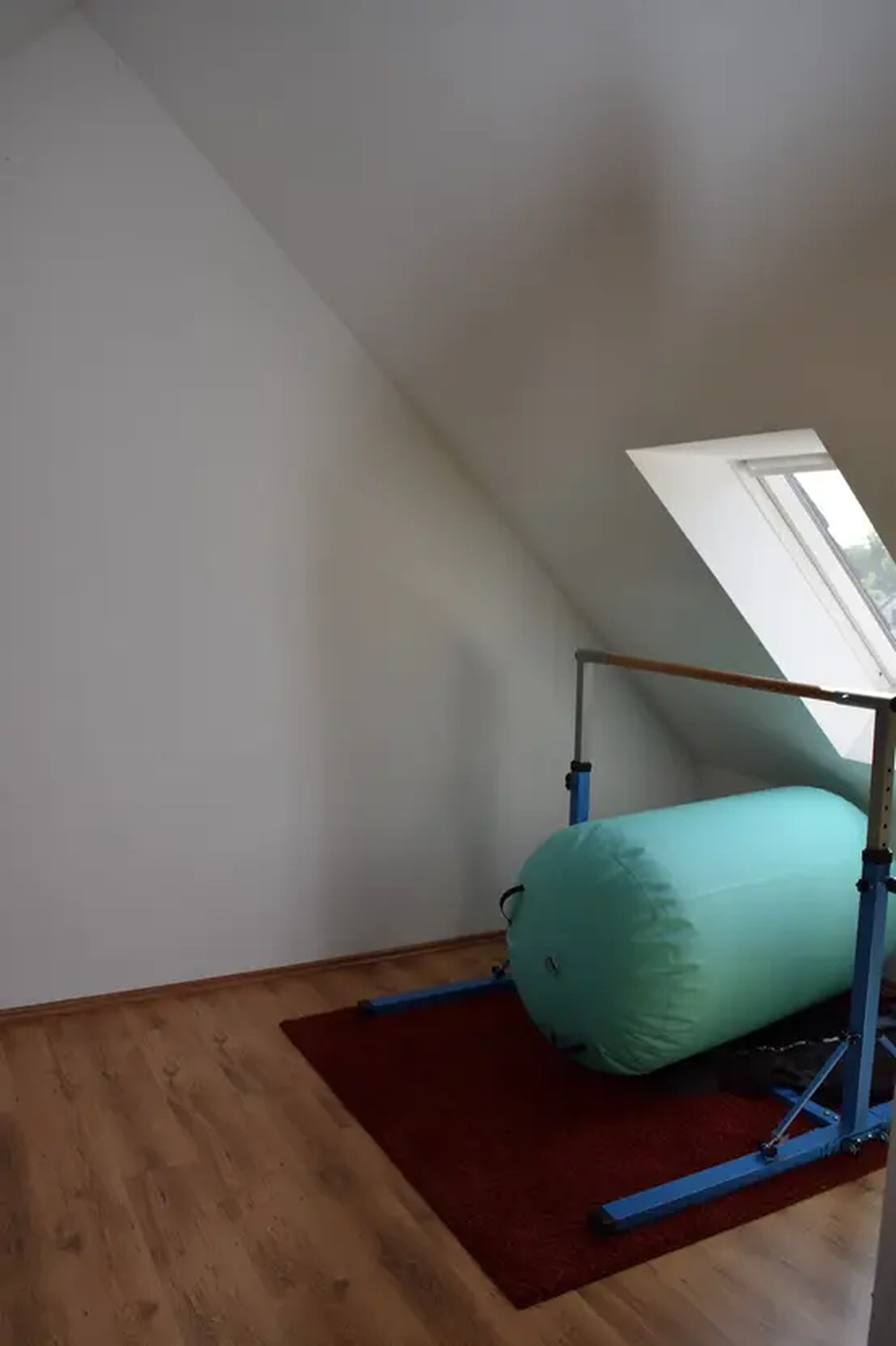 Michaela Hain Immobilien - Wohnung Wohnzimmer mit großer LED, Balkonblick